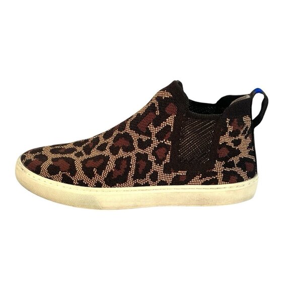 Rothy's Women's Chelsea Boot Wildcat Leopard Print Size 9 sneaker - Picture 1 of 8